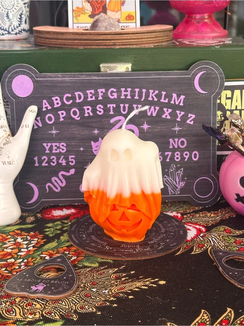 Pumpkin Phantom Candle